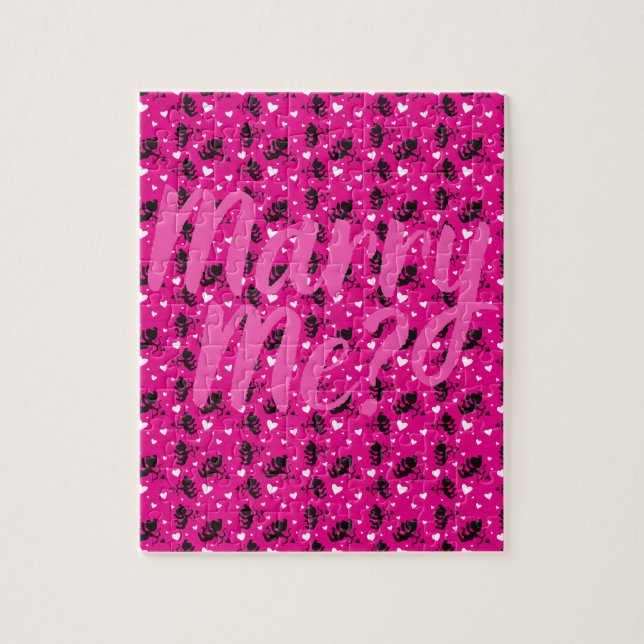 Versteckter Vorschlag Verlobung Jigsaw Puzzle (Vertikal)