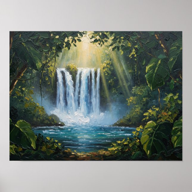 Verstecktes Dschungelparadies Poster (Vorne)