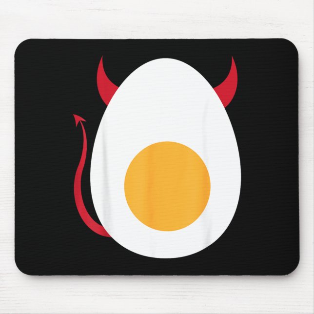 Verstecktes Ei Halloween-Shirt _ Cooles gekochtes  Mousepad (Vorne)