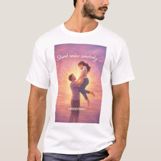 Verstehe Jemanden Basic T-Shirt für Männer