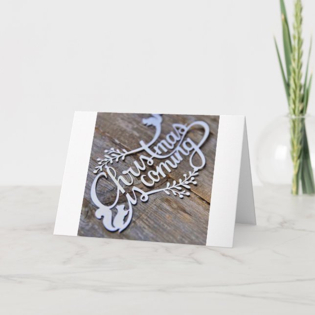 *VERSTEHEN SIE DIE MISTLETOE* CHRISTMAS ROMANCE KARTE (Vorderseite)