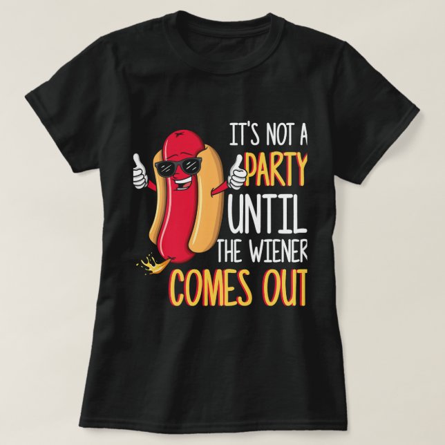 Versteht es nicht als Party, bis die Dackel aus Fu T-Shirt (Design vorne)