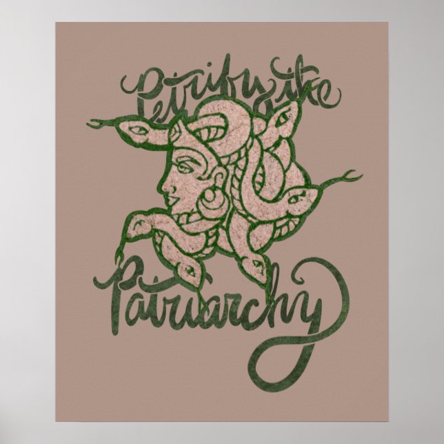 Versteinere das Patriarchat Poster (Vorne)
