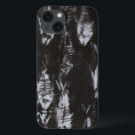 Versteinerte weiße Fische auf schwarzem Case-Mate iPhone Hülle<br><div class="desc">Dieses Fossil-inspirierte Bild ist für Ihre Fischsammlung perfekt. Dieses Bild ist einfach,  da es nur zwei Farben umfaßt: Schwarzweiss. Wählen Sie dieses artprint heute auf Ihrem Produkt.</div>