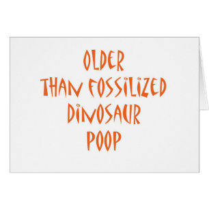 Versteinerter Dinosaurier kacken