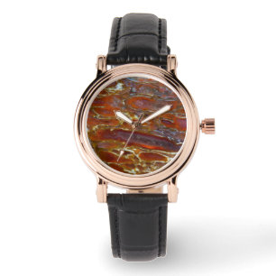 Versteinerter Dinosaurierknochen Armbanduhr