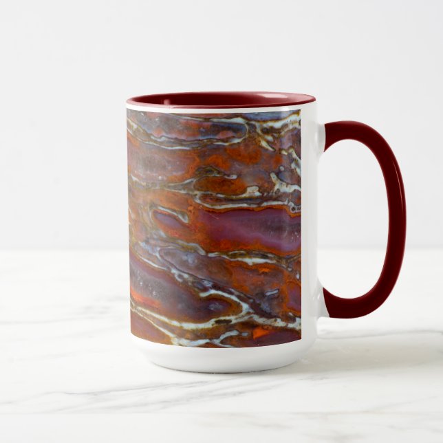 Versteinerter Dinosaurierknochen Tasse (Rechts)
