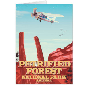 Versteinerter Wald Nationalpark, Arizona.