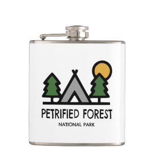 Versteinerter Wald-Nationalpark Flachmann