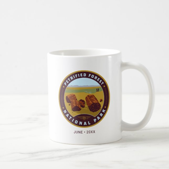 Versteinerter Wald-Nationalpark Kaffeetasse (Rechts)
