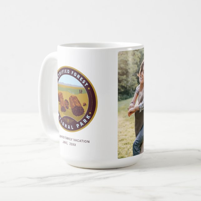 Versteinerter Wald-Nationalpark Kaffeetasse (Vorderseite Links)