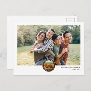 Versteinerter Wald-Nationalpark Postkarte