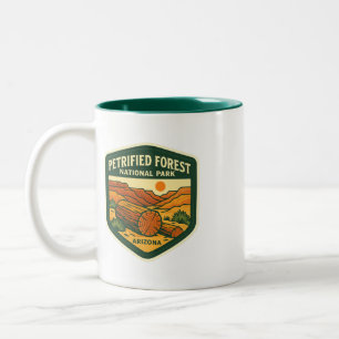 Versteinerter Wald-Nationalpark, Souvenir-Tasse Zweifarbige Tasse