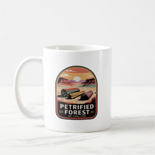 Versteinerter Wald Nationalpark Wüstenabzeichen Kaffeetasse