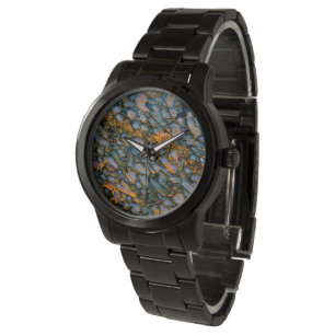 Versteinertes Dinosaurierskelett Armbanduhr