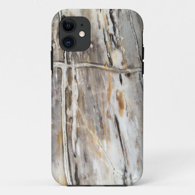 Versteinertes Holz iPhone Fall Case-Mate iPhone Hülle (Rückseite)