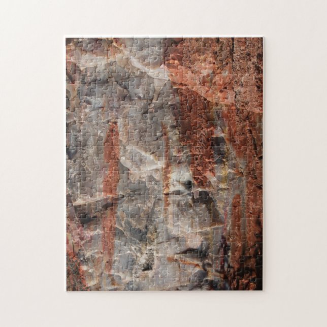 versteinertes Quartz-Puzzle Puzzle (Vertikal)