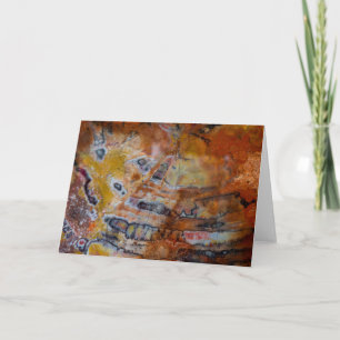 versteinertes Wood Brown Karte