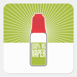 Verstell- 100% quadratischer aufkleber