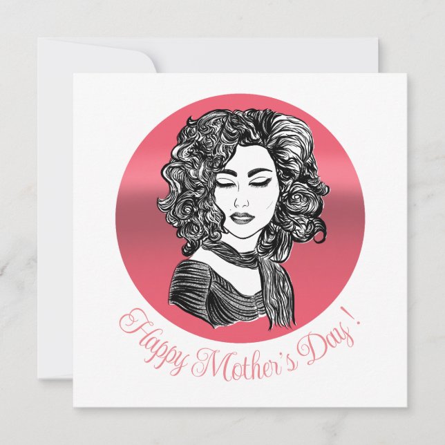 Verstopfte Haarschönheit - Muttertag (Vorderseite)