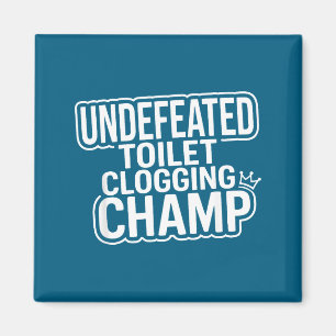 Verstopfter Toiletten-Champion Unbesiegt Magnet