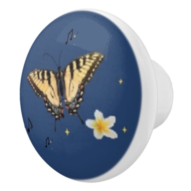 Verstorben in einem Quatrain von Adiela Akoo - Kno Keramikknauf (Rechts)