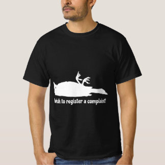 Verstorbener Papagei Funny Comedy Beschwerde T-Shirt