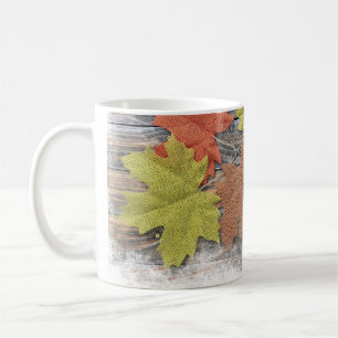 Verstreute Blätter Kaffeetasse