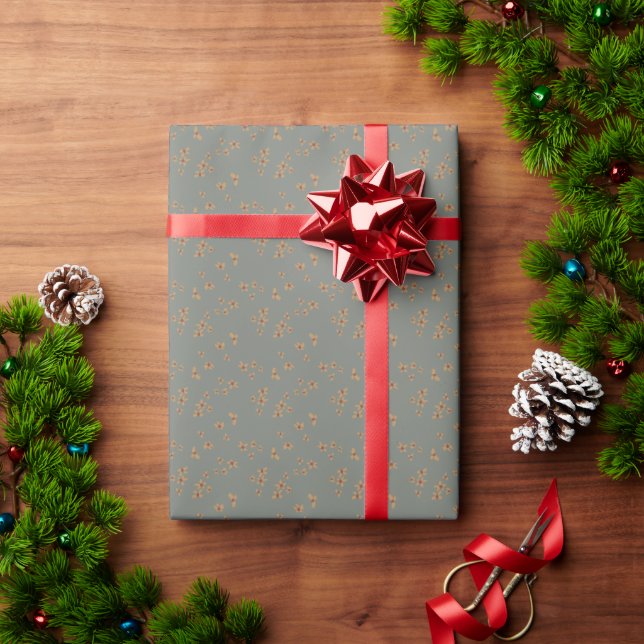 Verstreute Botanik  Geschenkpapier (Feiertagsgeschenk)
