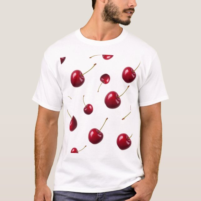 Verstreute Kirschen T-Shirt (Vorderseite)