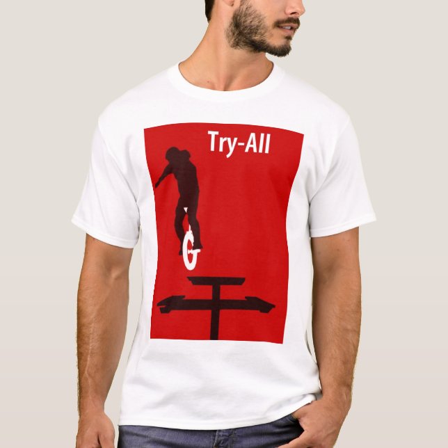 Versuch-Aller Unicycle (Graham Burnett) T-Shirt (Vorderseite)