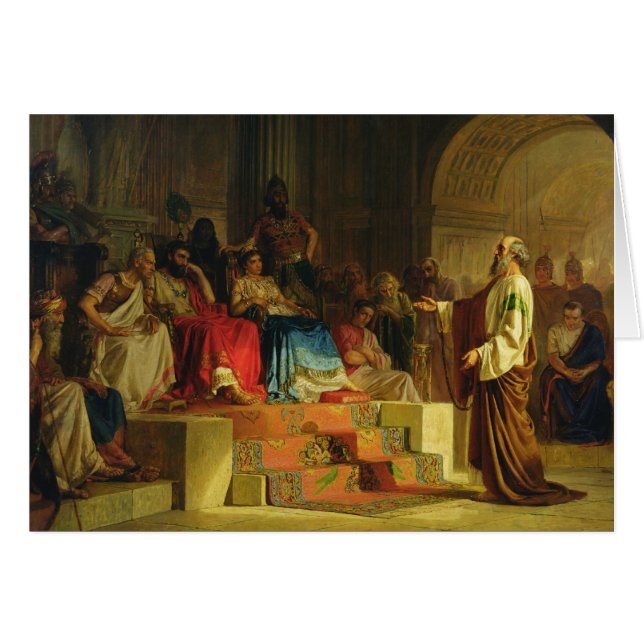 Versuch des Apostels Paul (Vorderseite (Horizontal))