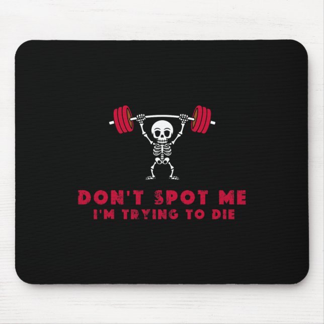 Versuch nicht, mich zu retten3 Ich versuche beim B Mousepad (Vorne)