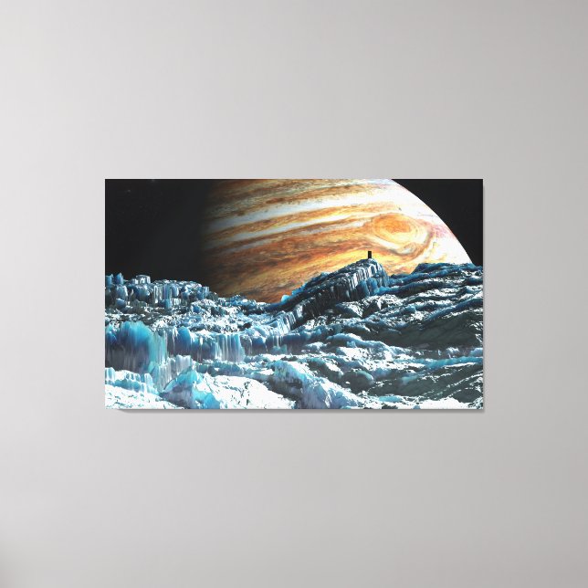 Versuch, nicht zu landen leinwanddruck (Vorderseite)