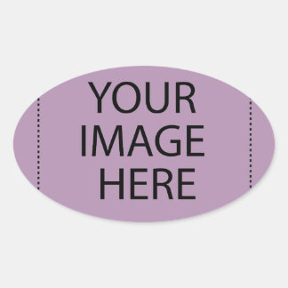 (Versuch) Ovaler Aufkleber