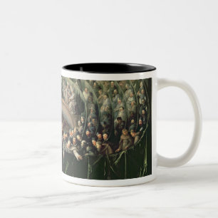 Versuch von Galileo, 1633 2 Zweifarbige Tasse