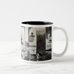 Versuch von Madeleine-Smith, 1857 Zweifarbige Tasse