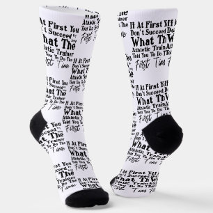 Versuchen Sie, das zu tun, was Ihnen der Sporttrai Socken
