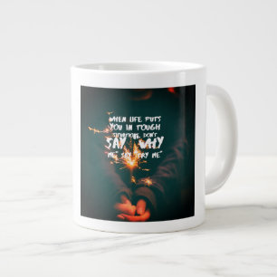 Versuchen Sie Me-Jumbo-Tasse Jumbo-Tasse