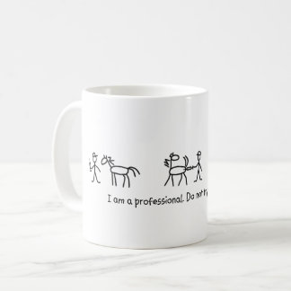 Versuchen Sie nicht dieses zu Hause (tierärztlich) Kaffeetasse