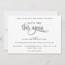 Versuchen wir es noch einmal: Liebe ist geduldig m