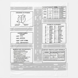 VersuchsKneeboard Fleece-Decke Fleecedecke