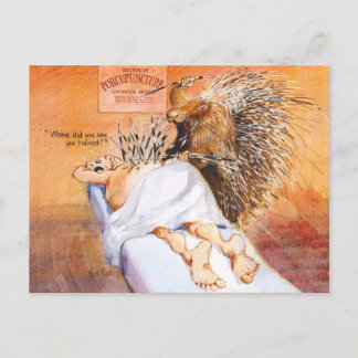 Versuchsmedizin Postkarte