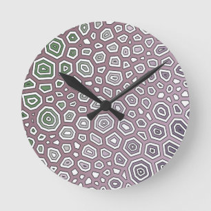 Versuchsmuster Runde Wanduhr