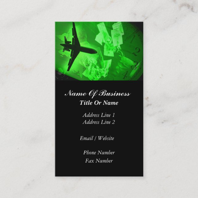 VersuchsVisitenkarte Visitenkarte (Vorderseite)