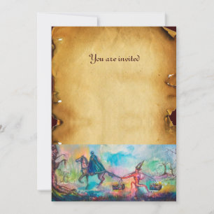 VERSUCHUNG Dunkler Ritter, Teufelsschatz Einladung