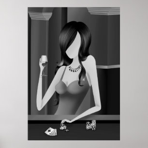 "Versuchung" Königin des Spiels Poster