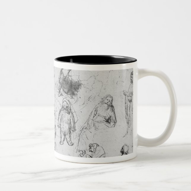 Versuchung von St Anthony Zweifarbige Tasse (Rechts)