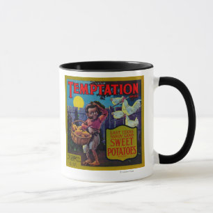 Versuchungs-Jamswurzel LabelPittsburg, TX Tasse