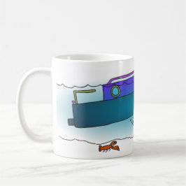Versunkene Boots-Tasse Tasse